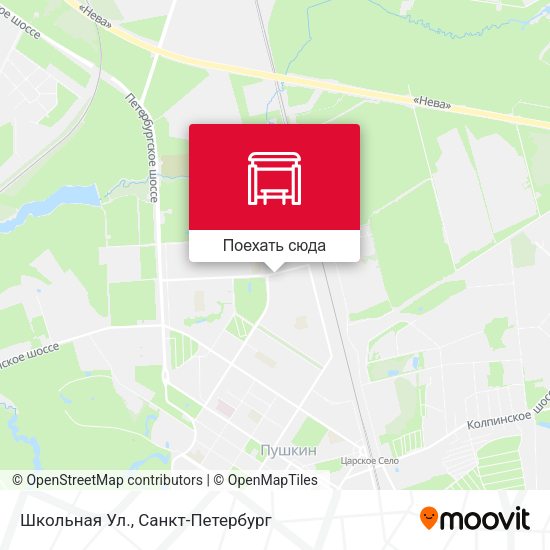 Карта Школьная Ул.