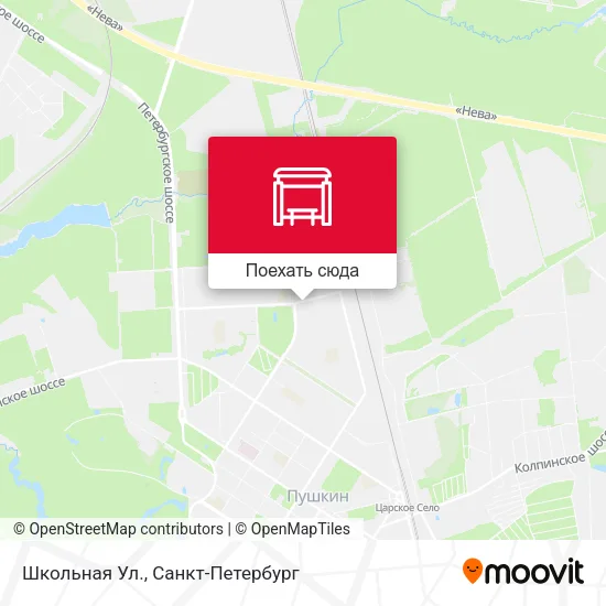 Карта Школьная Ул.