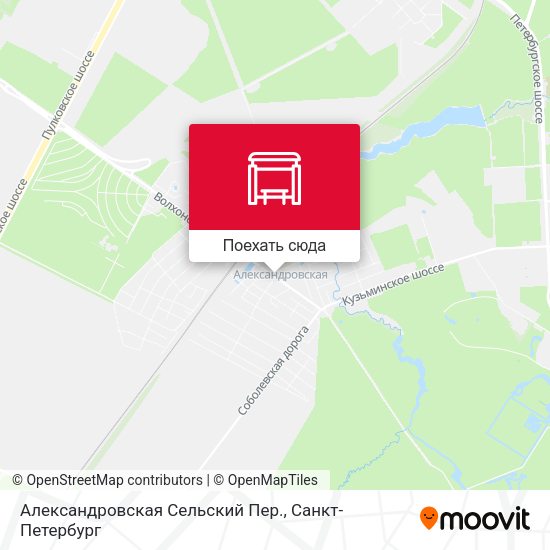 Карта Александровская Сельский Пер.