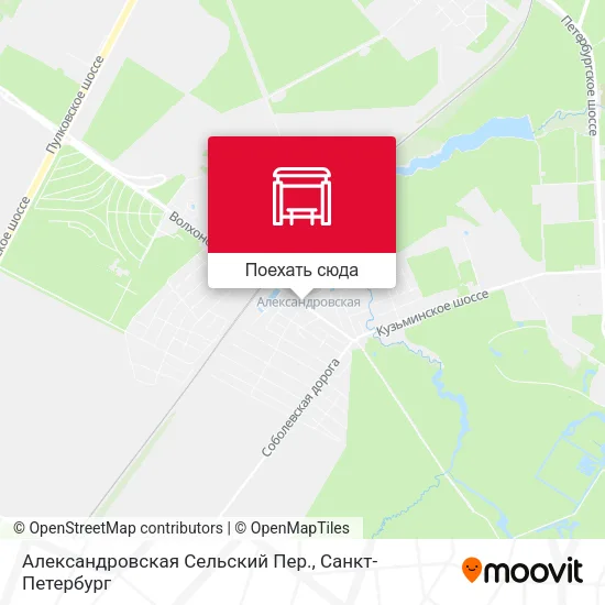 Карта Александровская Сельский Пер.