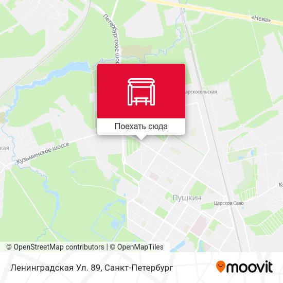 Карта Ленинградская Ул. 89