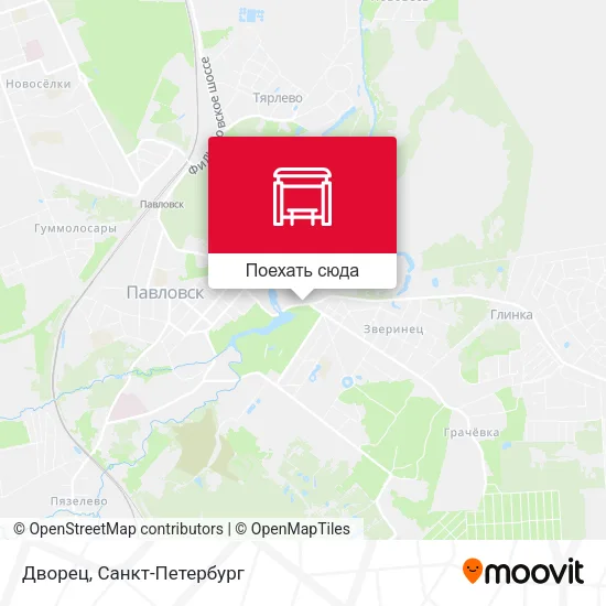 Карта Дворец
