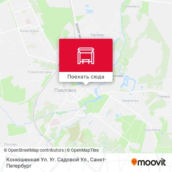 Карта Конюшенная Ул. Уг. Садовой Ул.