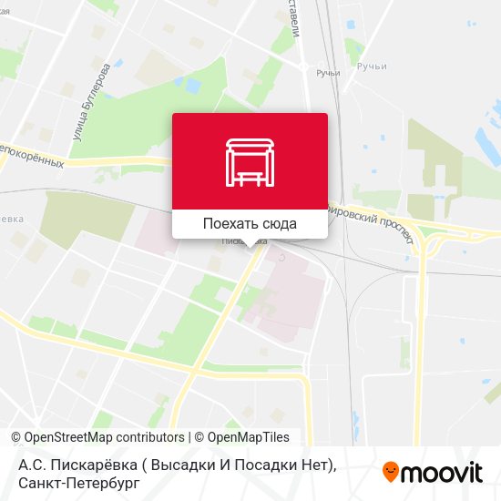 Карта А.С. Пискарёвка ( Высадки И Посадки Нет)