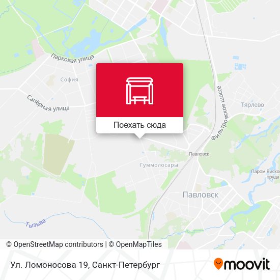 Карта Ул. Ломоносова 19