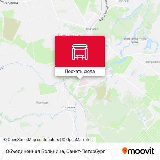 Карта Объединенная Больница