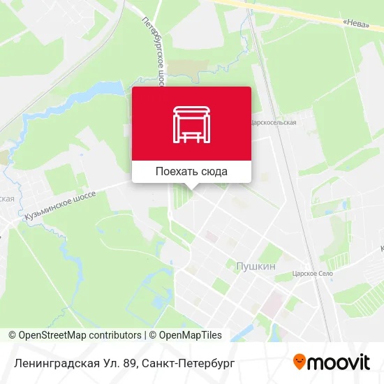 Карта Ленинградская Ул. 89