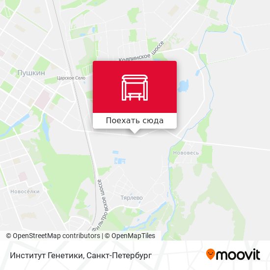 Карта Институт Генетики