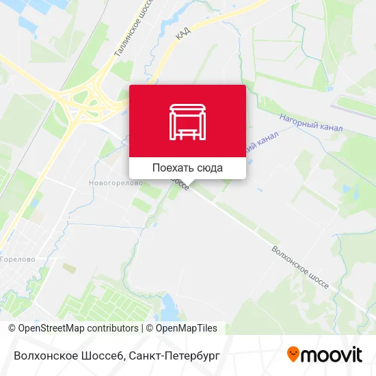 Карта Волхонское Шоссе6