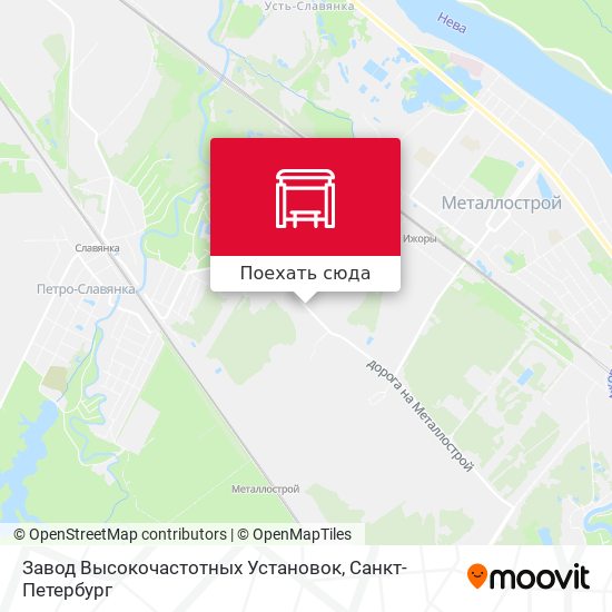Карта Завод Высокочастотных Установок