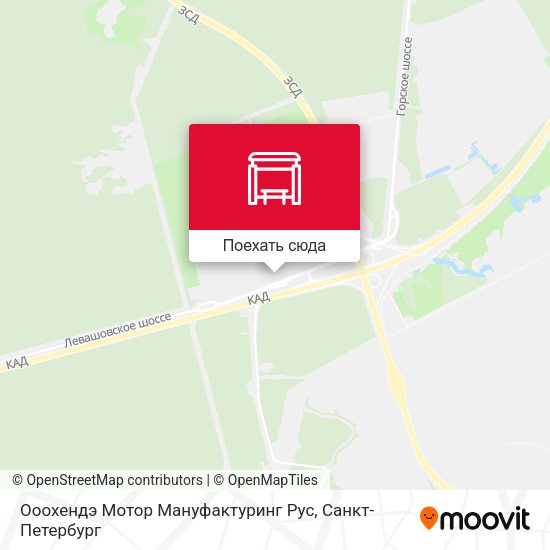 Карта Ооохендэ Мотор Мануфактуринг  Рус