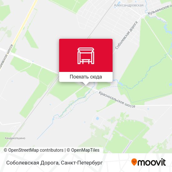 Карта Соболевская Дорога