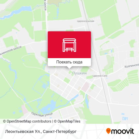 Карта Леонтьевская Ул.