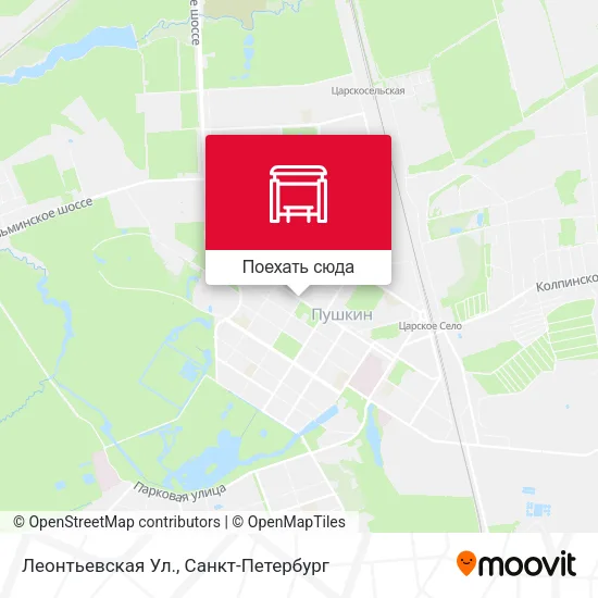 Карта Леонтьевская Ул.