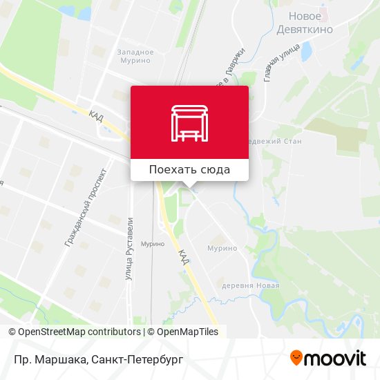 Карта Пр. Маршака