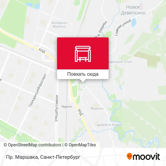Карта Пр. Маршака