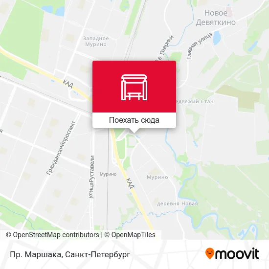 Карта Пр. Маршака