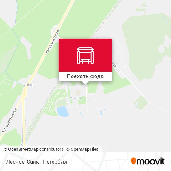 Карта Лесное