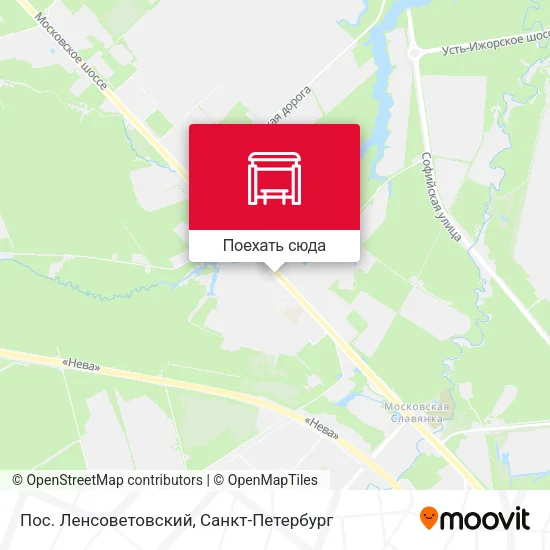 Карта Пос. Ленсоветовский