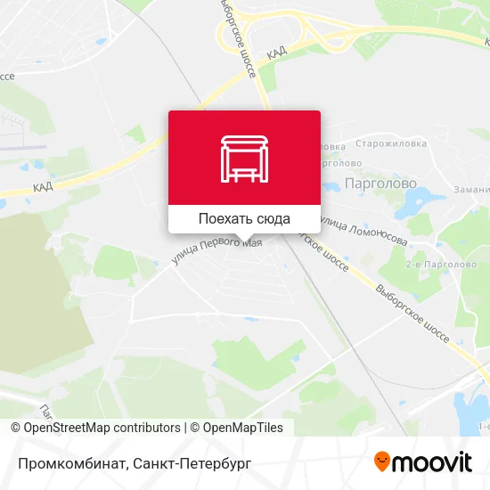Карта Промкомбинат