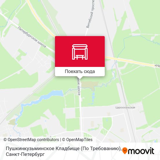 Карта Пушкинкузьминское Кладбище (По Требованию)