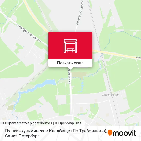Карта Пушкинкузьминское Кладбище (По Требованию)