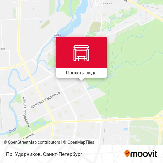 Карта Пр. Ударников
