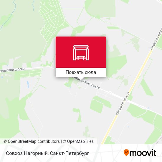 Карта Совхоз Нагорный