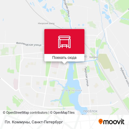 Карта Пл. Коммуны