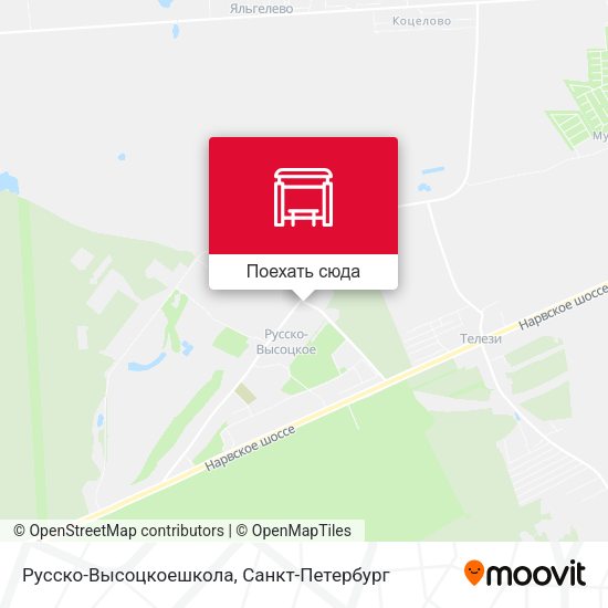 Карта Русско-Высоцкоешкола