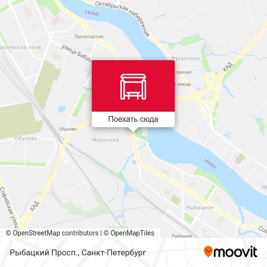 Карта Рыбацкий Просп.
