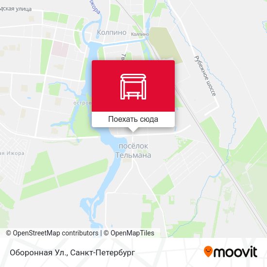 Карта Оборонная Ул.