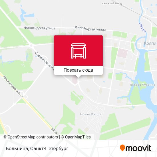 Карта Больница