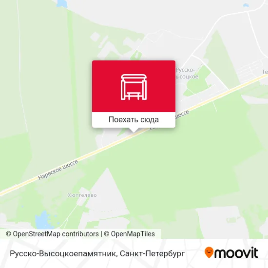 Карта Русско-Высоцкоепамятник