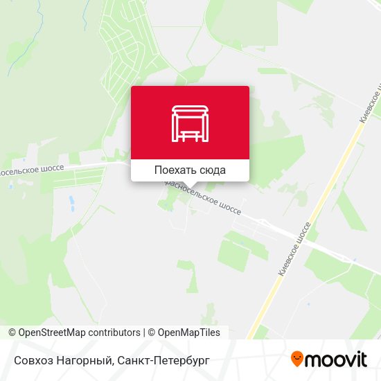 Карта Совхоз Нагорный