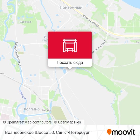 Карта Вознесенское Шоссе 53