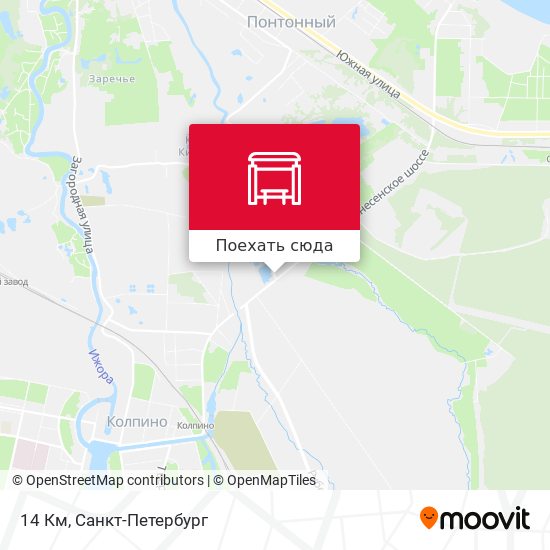 Карта 14 Км