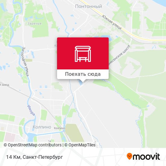 Карта 14 Км