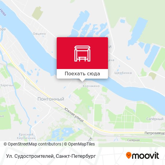 Карта Ул. Судостроителей