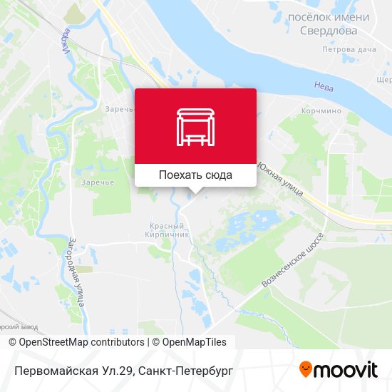 Карта Первомайская Ул.29