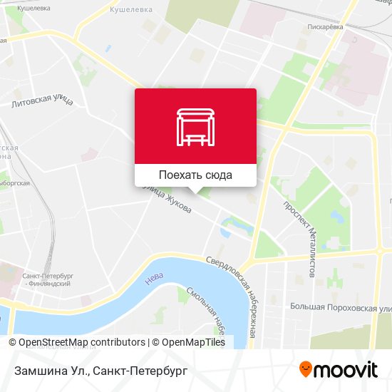 Карта Замшина Ул.