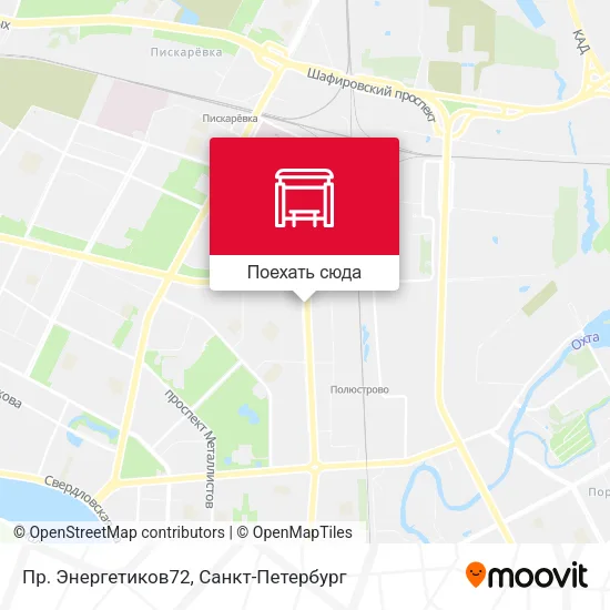 Карта Пр. Энергетиков72