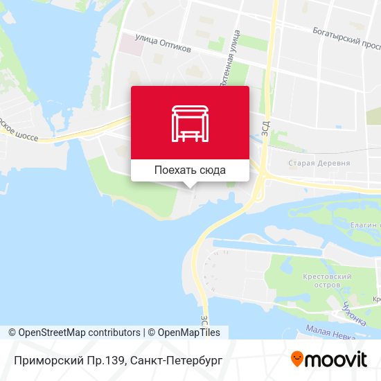 Карта Приморский Пр.139