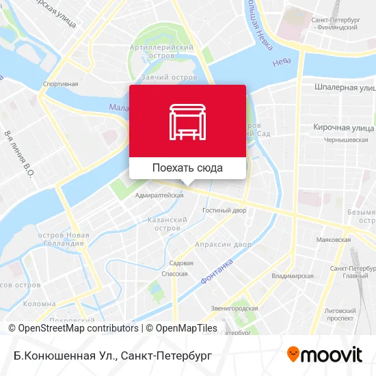 Карта Б.Конюшенная Ул.