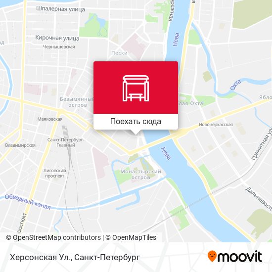 Карта Херсонская Ул.