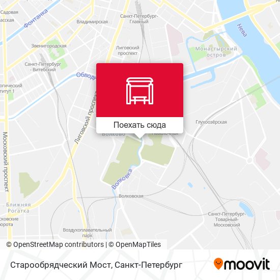 Карта Старообрядческий Мост