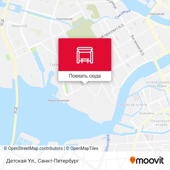 Карта Детская Ул.