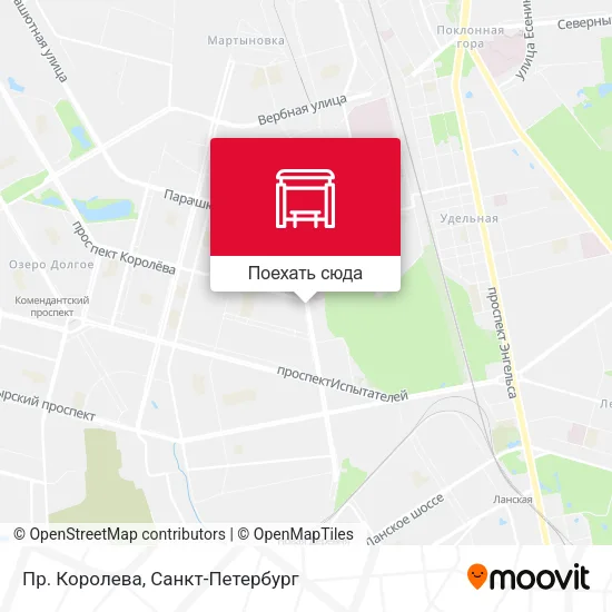 Карта Пр. Королева