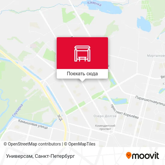 Карта Универсам