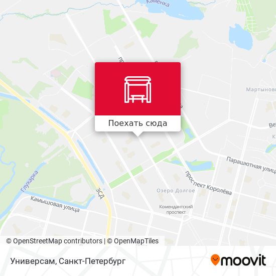 Карта Универсам